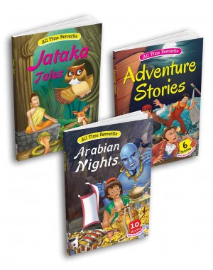 Arabian Nights, Jataka Tales, Adventure Stories - ATF  Stories Book Combo