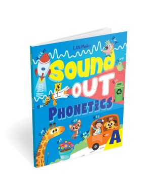 Sound It Out Phonetics A – Fun & Engaging Phonetics Learning Book for Kids | Early Reading & Speaking Skills | Junior Olympiad Worksheets Included