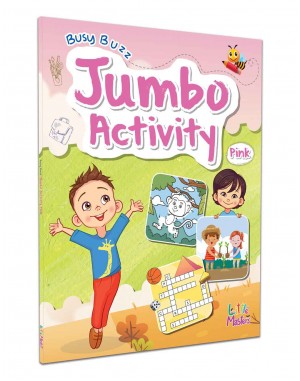 Busy Buzz Jumbo  Activity Book Pink