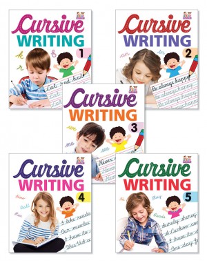 English Cursive Writing Books (Pack of 5)
