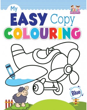 My Easy Copy Colouring - Blue
