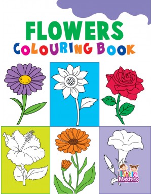 Flowers Colouring Book