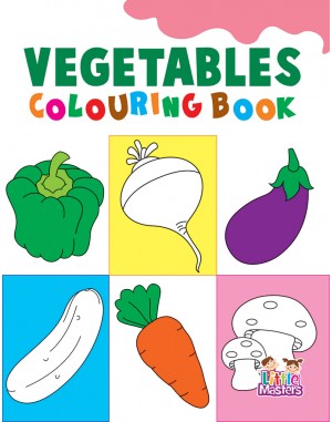 Vegetables Colouring Book