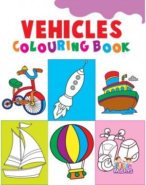 Vehicles Colouring Book