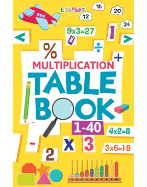 Multiplication Table Book 1 to 40 