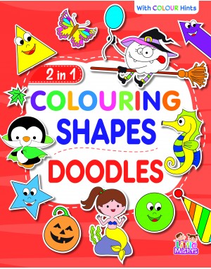 2 in 1 Colouring Shapes Doodles