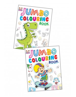 Jumbo Colouring Books Combo Pack Of 2