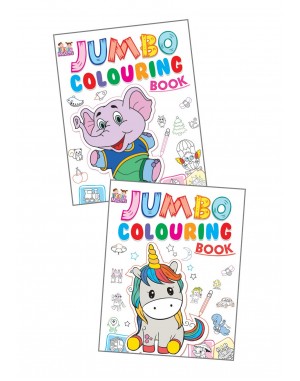 Jumbo Colouring Books (Set of 2 Books)