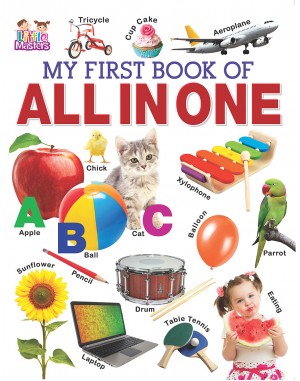My First Book of All In One - Picture Book - English